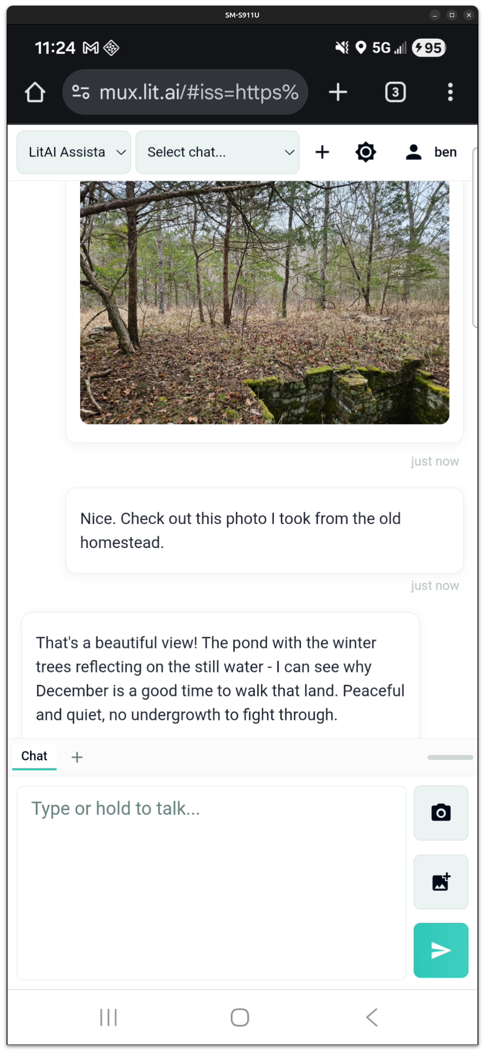 Photo uploaded from the field